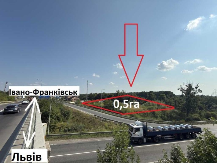 Продаж фасадної ділянки 50сот на Кільцевій Львова - фото 1