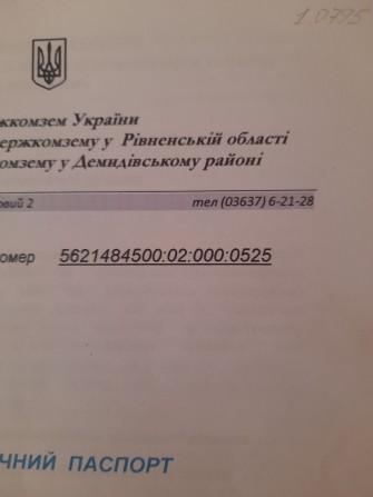 Пррдається земельна ділянка  під житлове будівництво  площею 1, 75 га.  сРогізне,Дубинського району - фото 1