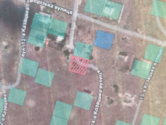 Участок 10соток под застройку на перегоне за Таврией Николаев