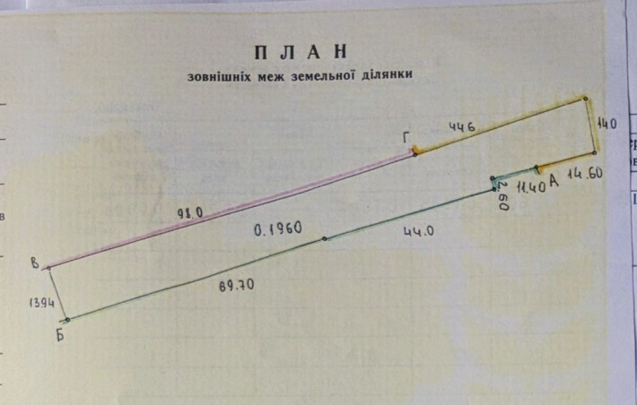 Земельна ділянка в Лучківці Золочівського району Львівської області, яке входить до складу Заболотці - фото 1