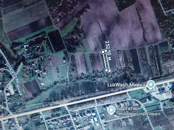 Земельна ділянка під житлову забудову с.Бартатів Львов