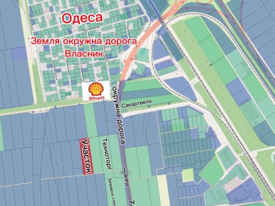 Участок 1,9га Земля окружная Одеса. Одесса