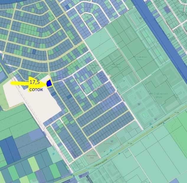 Ділянка с.Софіївській Борщагівці поруч із сучасними ЖК - Софіївська Борщагівка - фото 1
