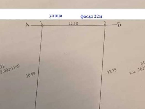 улица Петра Лещенко. 22метра фасад Одесса