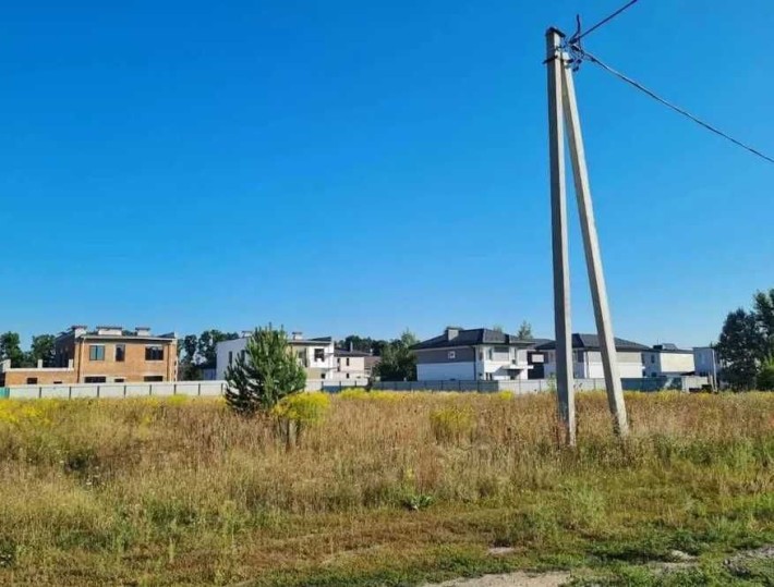 Ділянка 9 соток у Петропавлівській Борщагівці-вул. Павла Костенка, світло,поруч ліцей - фото 1