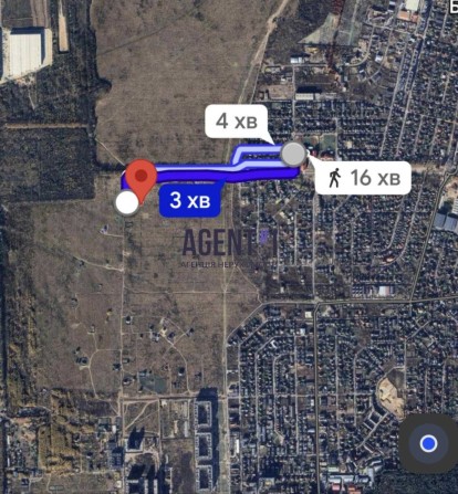 Кутова ділянка 8 соток, під будівництво - код 02.01 Петропавлівська Борщагівка, Ліцей - фото 1