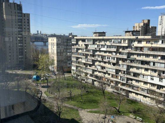 Здам 3-х квартиру! Дніпровська набережна 9 а, набережна, вид на Дніпро Киев