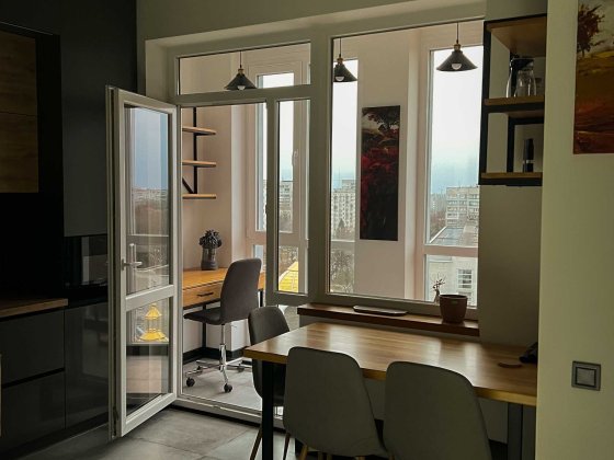 ВІД ВЛАСНИКА. Оренда стильної квартири 45 м² у ЖК Америка | 8 поверх | Smart Home | Клінінг включено Львів