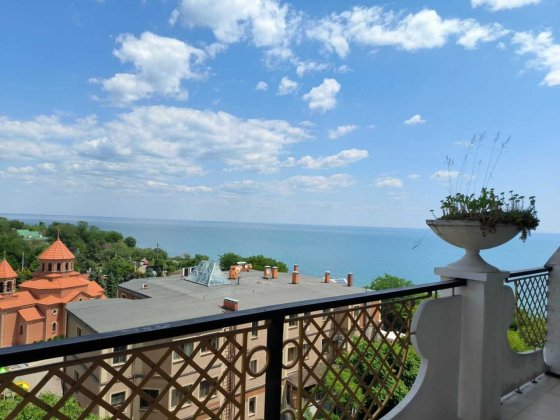 Аркадия. Квартира с широкой террасой и видом МОРЯ . Аркадиевский дворец Одесса