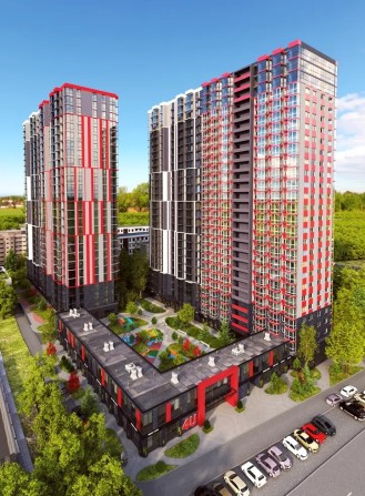 Продаж 1 кіматної квартири в ЖК комфорт класу "4U" вул Булаховського 2 Святошинського району - фото 1