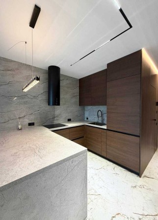 Оренда стильної 1-кімнатної квартири з кухнею-вітальнею у ЖК Parus City - фото 1