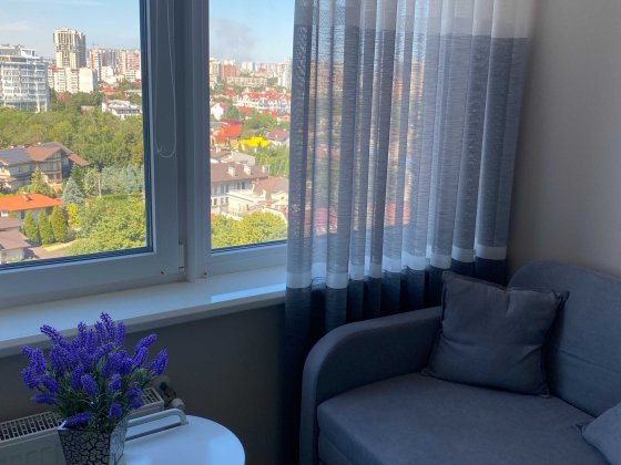 Здам в Аркадії в 43 "Перлині" в престижному комплексі від Кадор Груп квартиру з видом на море і міст Одесса