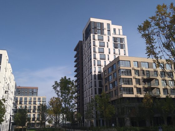 Продаж 1 кімнатної квартири в ЖК "Файна Таун" вулиця Салютна будинок 2, метро Нивки, Шевченківський  Киев