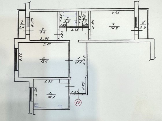Продам  3-кімнатну квартиру Охтирка Охтирка