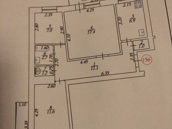Продаж 3.к квартири, Охтирка, центр Ахтырка