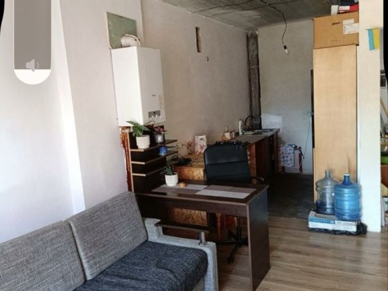 Однокімнатна квартира 46,3м2 з частковим ремонтом  Ваучер Сертифікат Постанова - ТАК  газове опаленн Гостомель