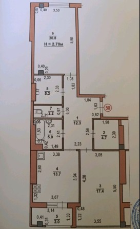 Продам 2 кімнатну вартиру в Ковелі,нова ,від власника... - фото 1