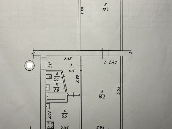 ПРОДАМ 2-КОМНАТНУЮ квартиру  в конотопе   — РАЙОН ЦРБ  14000$ ТОРГ Конотоп