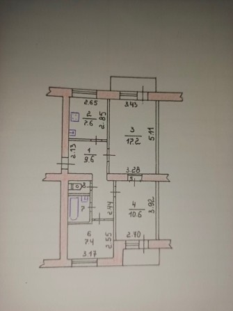 Продаж 3-х кімнатної квартири - фото 1