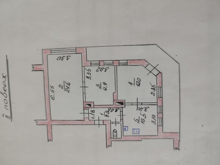 Продається 3- кімнатна квартира в Центрі - фото 1