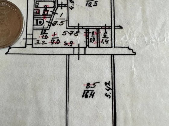 Продам 2-х кімнатну квартиру в р-н Автовокзалу з індивідуальним опаленням Конотоп
