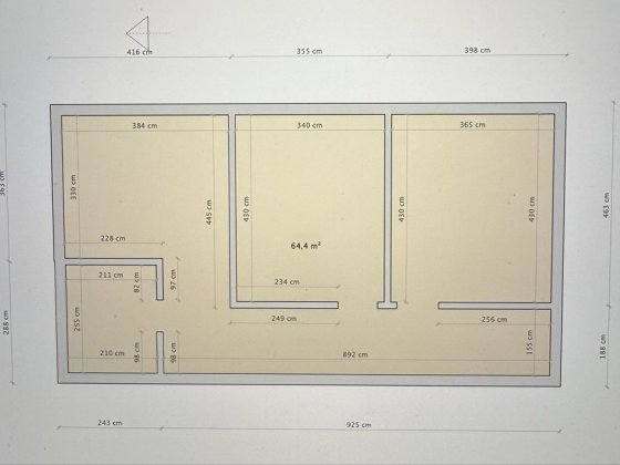 Продам 2-км квартиру 65 м2 Нетешин