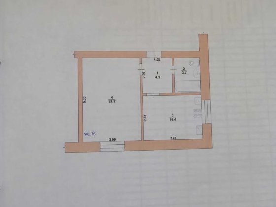 Продаж 1 к квартири Шостка