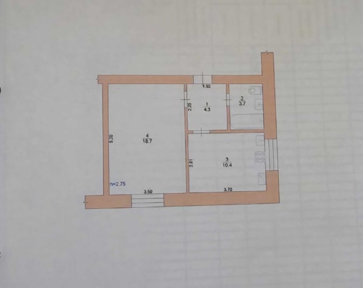 Продаж 1 к квартири - фото 1