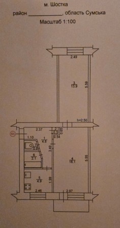 Продам 2-у кімнатну квартиру - фото 1