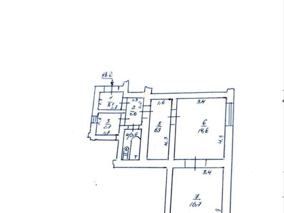 2-х кімнатна Квартира в м. Чоп Чоп