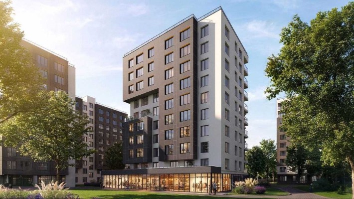 Однокімнатна квартира від $1020/м² | 48,3 м² | 9/10 поверх _TI - фото 1