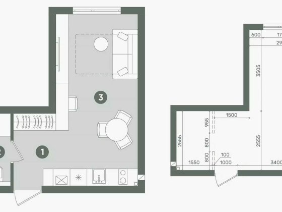 ТЕРМІНОВО! 1-кімнатна квартира 27 м² | ЖК Sanville Park | БЕЗ КОМІСІЇ Святопетрівське
