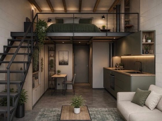 Дворівнева смарт-квартира 28 м² у ЖК Sanville Park | Без комісії % , від власника| Святопетрівське С Святопетрівське