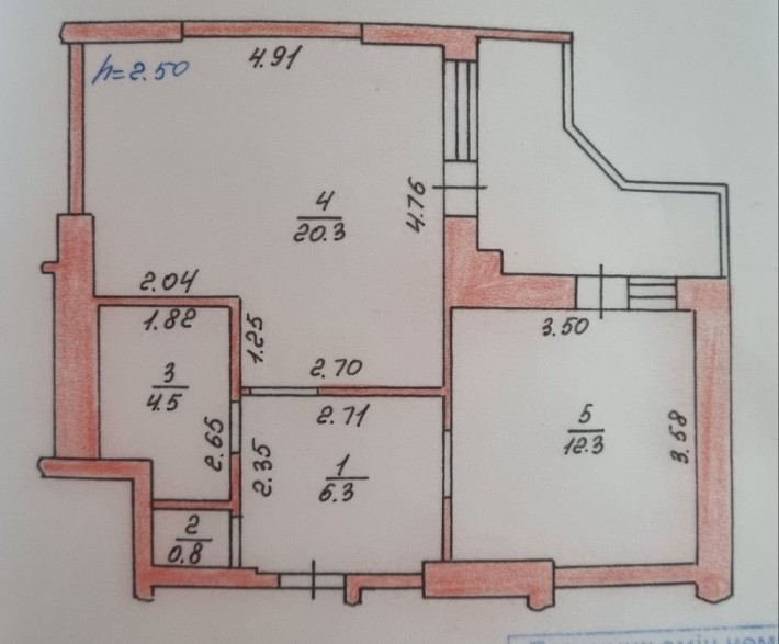 Продаж дуже теплої 1-к квартири 47,1м² з індивідуальним опаленням та сквером поруч! - фото 1
