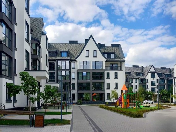 Дійсно велика 1-кімнатна 80,7 м2 в сучасному ЖК Desna Park Residence