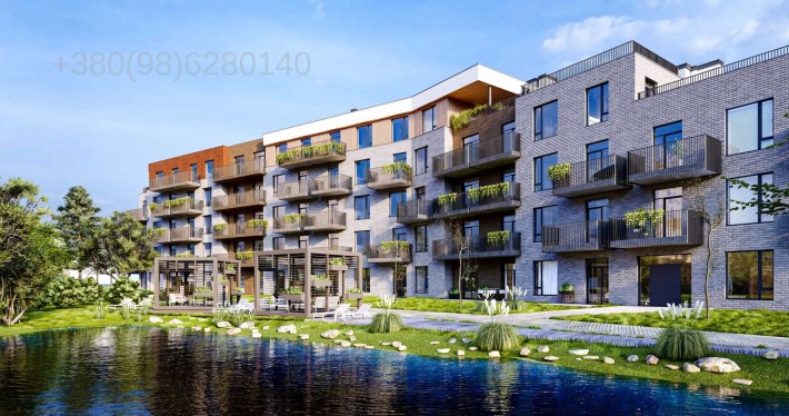 Продаж 1-кімнатна квартира, м. Львів (Брюховичі), Шевченківський р-н, ЖК Status Park, новобудова, бе - фото 1
