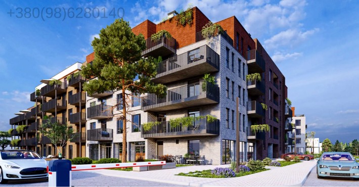Продаж 2-кімнатна квартира, м. Львів (Брюховичі), Шевченківський р-н, ЖК Status Park, новобудова, бе - фото 1