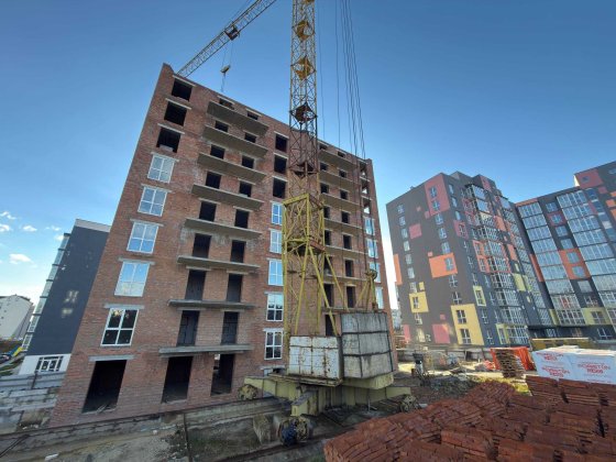 Продаж 2-кімнатної квартири · ЖК «Сусіди 2» · м. Винники Секція 2 · 67,67 м² 2-кімнатна з кухнею 16  Винники