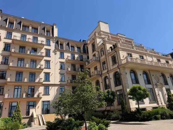 1-комнатная квартира с ремонтом в ЖК  Авторский, пляжи и море в пешей доступности. Фонтанка
