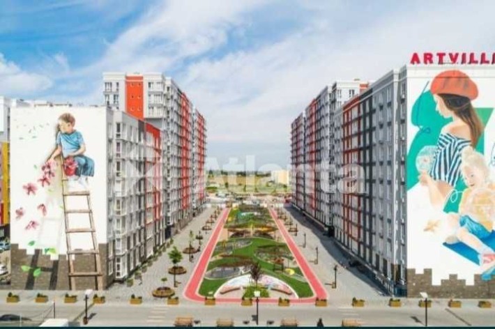 1-кімнатна квартира 35.36 м² Житловий комплекс «Art Ville», - фото 1