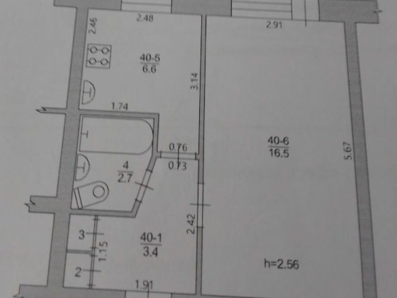 Продам 1 кімнатну квартиру 2 поверх буд. 19 мікр. 1/2 Пропонуйте вашу ціну Златопиль