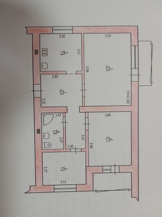 Продаж 3-х кімнатної кваритри - фото 1