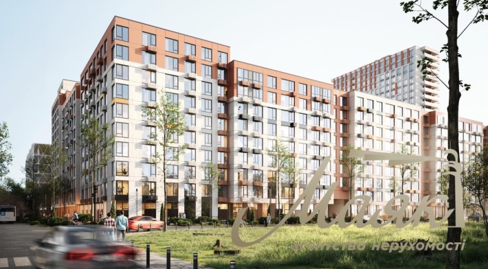 Продаж 3-кімнатної квартири 87,35 м² у новому ЖК біля ЖК Great , 3 спальні - фото 1