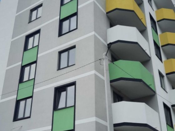 1к квартира на 4 поверсі 10 етажного будинку монолітно каркас Борисполь