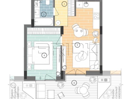 ЖК UNIT.Home Продаж 1к 46м вул Гарета Джонса Юніт Хоум Юніт Сіті м Дорогожичі Киев