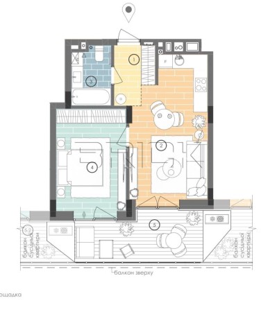 ЖК UNIT.Home Продаж 1к 46м вул Гарета Джонса Юніт Хоум Юніт Сіті м Дорогожичі - фото 1