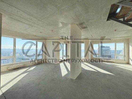 Продаж розкішного пентхауса 407 м2, ЖК Obolon Residences, Оболонь — тераса на даху просп. Оболонськи