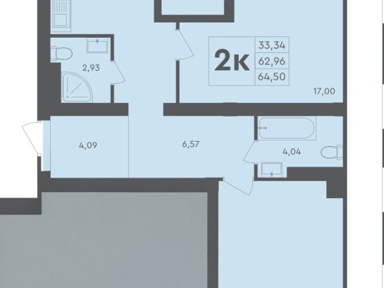 ЖК Скандія, продаж 2 кімнатної квартири 65 м² Бровары