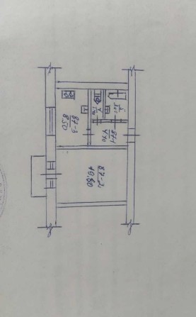 Продам 1 кімнатну під ремонт, сталінка, вул. Шовкуненко 8/20 , ЖД Вокзал - фото 1