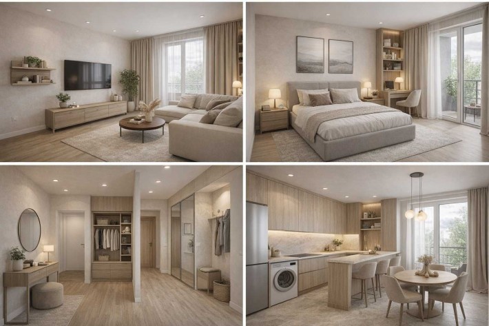 Продам 1к квартиру. Новобудова. Монолітний будинок, автономне опалення - фото 1